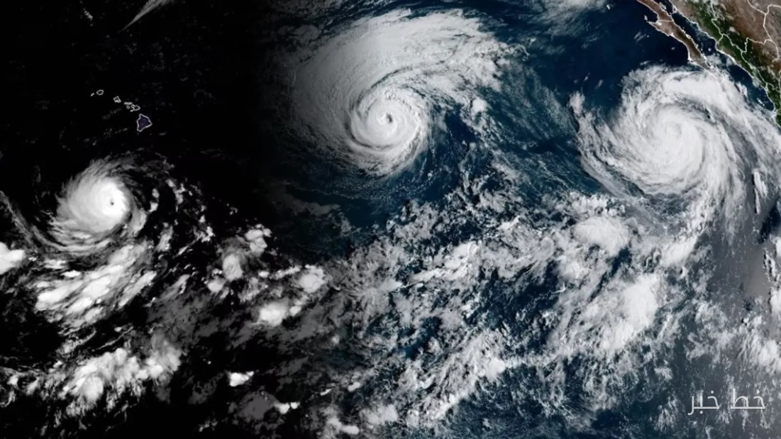 Three Ocean Storms: The Power of El Niño in the Pacific