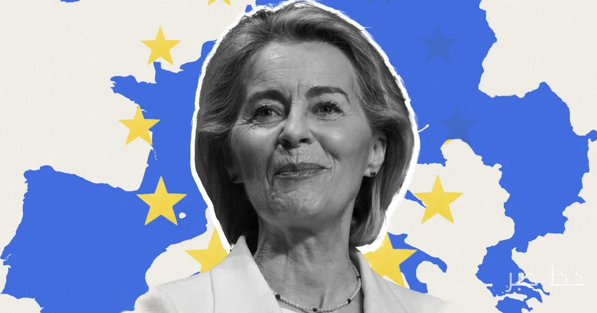 Ursula von der Leyen is presenting the future outlook for Europe