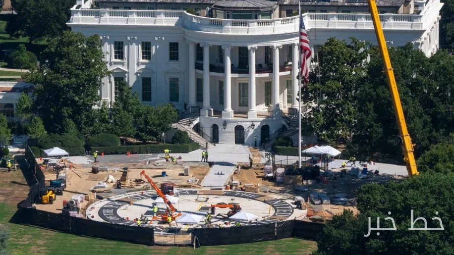 Trump Calls the Renovated White House Helipad a Work of Art