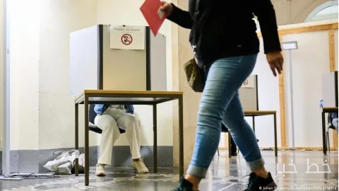 Christlich Demokratische Union bei den Wahlen im Bundesland Niedersachsen an der Spitze