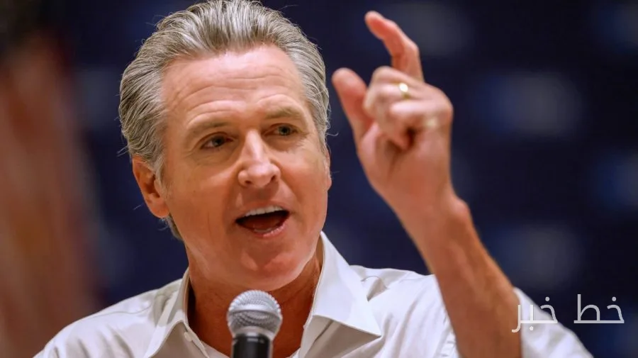 Gavin Newsom stellte sich als politischer Störenfried vor