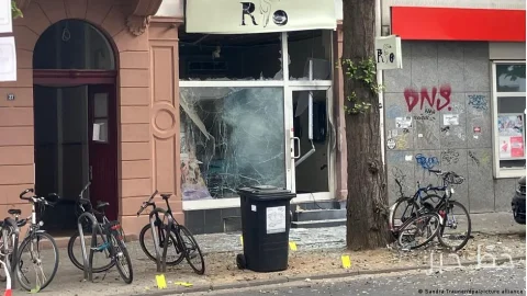 انفجارات غامضة في فرانكفورت تسببت في أضرار طفيفة
