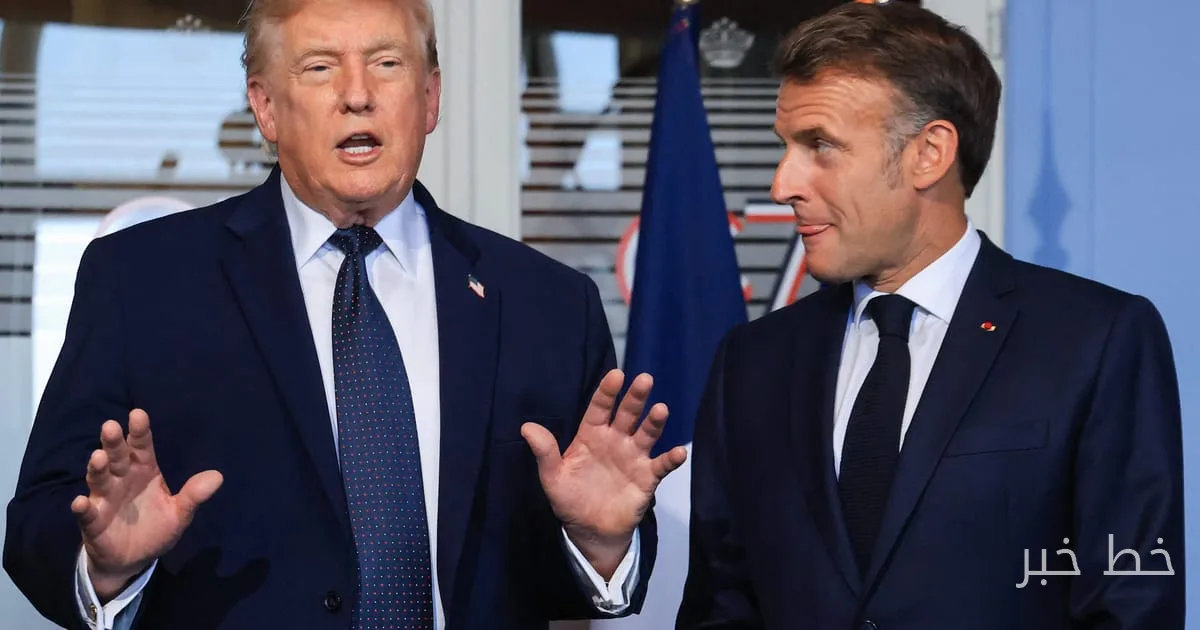 Macron bezeichnete Trumps Aussagen zu den Unruhen in Frankreich als absurd