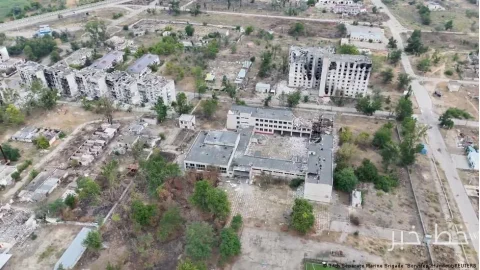 Die Vorbereitungen für die Evakuierung der Bewohner von Oleschki in der Ukraine haben begonnen