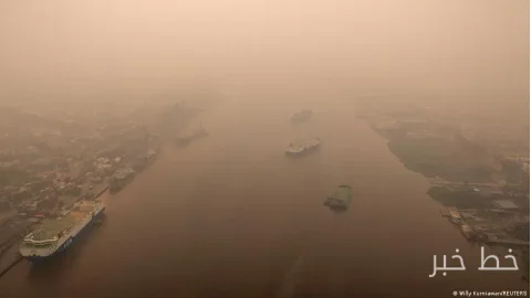 Smoke Crisis in Southeast Asia Due to Forest Fires in Indonesia