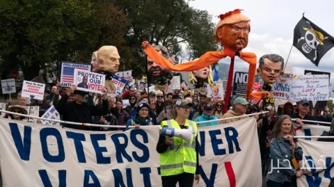 Proteste der «Ohne König»-Bewegung anlässlich des Nationalen Aktionstags für vorzeitige Stimmabgabe