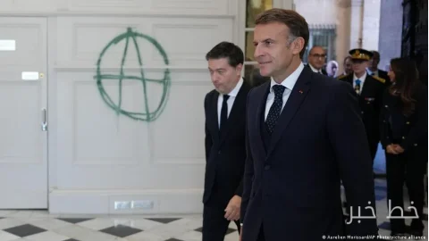 Macron kündigte starke Maßnahmen zur Bekämpfung der Proteste an
