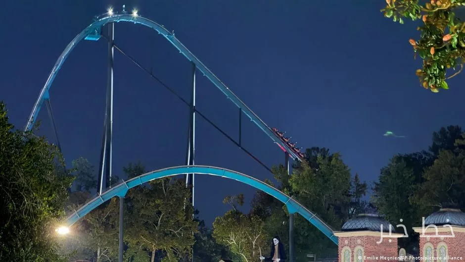 مردی در حادثه ترن هوایی پارک Six Flags جان باخت