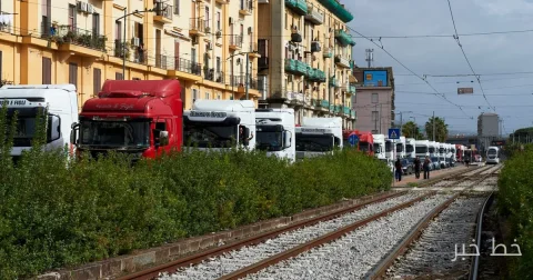 Die Proteste der Lkw-Fahrer im Süden Italiens erhöhen den Druck auf Meloni