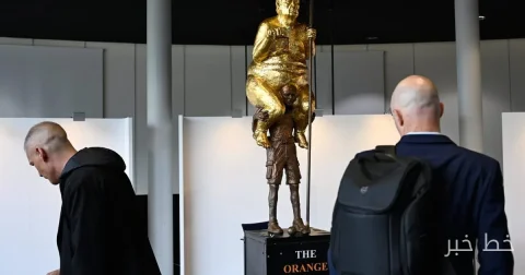 Slovak President Calls Naked Trump Statue a Sign of the Decline of the European Union
